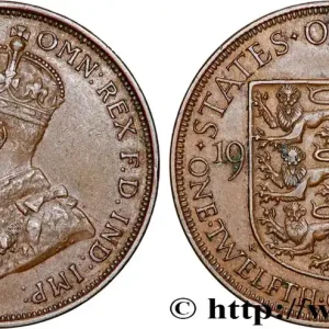 JERSEY 1/12 Shilling Georges V 1931 fwo_821656 Monde Nouveauté