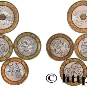 MONACO Lot 12 monnaies 10 et 20 Francs Rainier III n.d. Paris fwo_823143 Monde Vente Directe