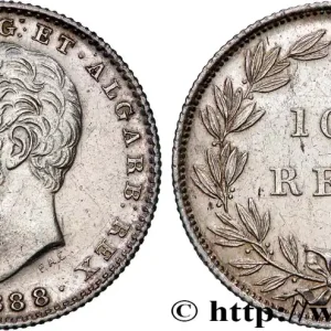 PORTUGAL - ROYAUME DU PORTUGAL - LOUIS Ier 100 Réis 1888 fwo_774282 Monde Réduction