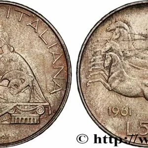 Achat Immédiat ITALIE 500 Lire Centenaire de l’Unité Italienne 1961 Rome fwo_782124 Monde