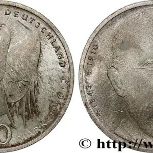 Livraison Mondiale ALLEMAGNE 10 Mark 150e anniversaire de R. Koch 1993 Hambourg fwo_796136 Monde