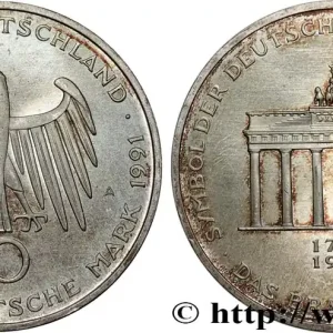 ALLEMAGNE 10 Mark 200e anniversaire de l’inauguration de la Porte de Brandebourg 1991 Berlin fwo_808015 Monde Commander Vite