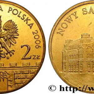 POLOGNE 2 Zlote ville de Nowy Sacz 2006 Varsovie fwo_821527 Monde Meilleur Prix