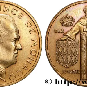 MONACO 20 Centimes Rainier III 1962 Paris fwo_821958 Monde Nouvel Arrivage