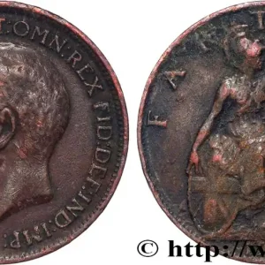 ROYAUME-UNI 1 Farthing Georges V 1920 fwo_822871 Monde Pas Cher