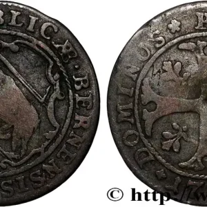 Marque SUISSE - CANTON DE BERNE 1/2 Batzen - canton de Berne ours 1772 fwo_825622 Monde