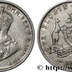 AUSTRALIE 1 Florin Georges V 1918 Melbourne - M fwo_825653 Monde Prix Choc