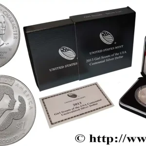 Top Vente ÉTATS-UNIS D'AMÉRIQUE 1 Dollar - Girl Scouts of the U.S.A. Centonial 2013 West Point fwo_715531 Monde