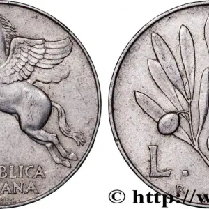 ITALIE 10 Lire Pégase 1950 Rome fwo_957551 Monde Paiement Sécurisé