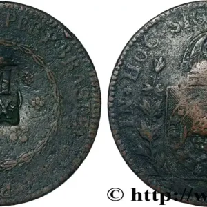 BRÉSIL - EMPIRE DU BRÉSIL - PIERRE II 20 Réis Maranhao contremarqué sur une 80 Réis (1834) fwo_821261 Monde Must-Have