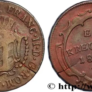 Prix Promo ALLEMAGNE - AUTRICHE ANTÉRIEURE 1 Kreutzer 1805 Günzburg fwo_822849 Monde