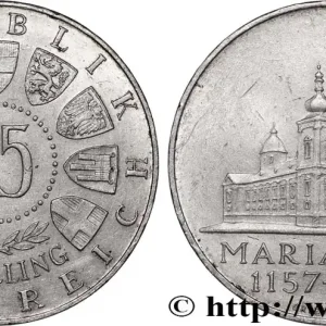 AUTRICHE 25 Schilling 800e anniversaire de Mariazell 1957 fwo_822912 Monde Réduction