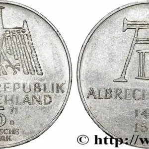 Bon Marché ALLEMAGNE 5 Mark Albrecht Dürer 1971 Munich fwo_784242 Monde