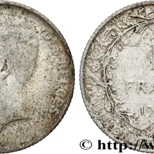 BELGIQUE 1 Franc Albert Ier légende française 1913 fwo_789490 Monde Prix Bas