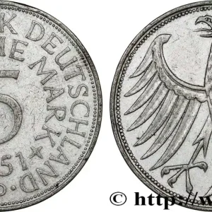 Garantie Incluse ALLEMAGNE 5 Mark aigle 1951 Munich fwo_793541 Monde