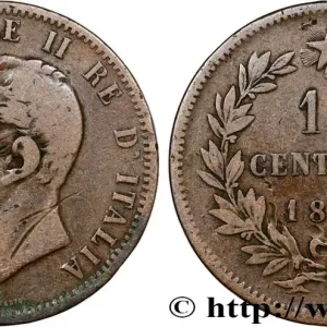 Marque ITALIE 10 Centesimi Victor Emmanuel II 1862 Milan fwo_810508 Monde
