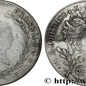 Retour Gratuit AUTRICHE 20 Kreuzer François II / aigle bicéphale 1804 Kremnitz fwo_812480 Monde