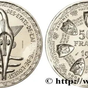 ÉTATS DE L'AFRIQUE DE L'OUEST (BCEAO) Essai de 500 Francs 1972 Paris fwo_814162 Monde Solde