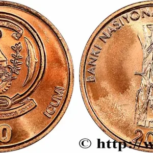 RWANDA 10 Francs emblème / bananier 2003 fwo_817195 Monde Achat Immédiat