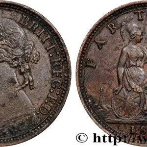 ROYAUME-UNI 1 Farthing Victoria “Bun Head” 1878 fwo_824139 Monde Offre Spéciale