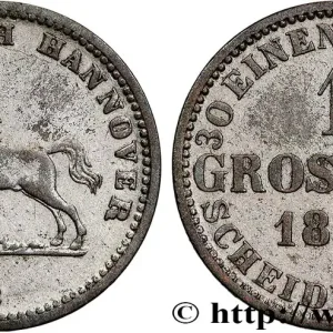 Prix Choc ALLEMAGNE - HANOVRE 1 Groschen 1858 Hanovre fwo_824181 Monde