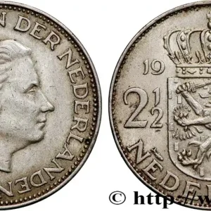 Commander Vite PAYS-BAS 2 1/2 Gulden Juliana 1962 Utrecht fwo_824301 Monde