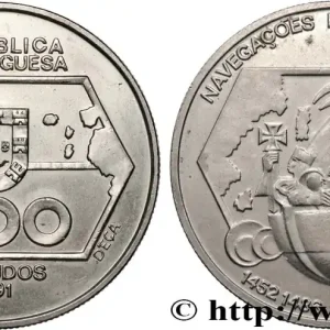 PORTUGAL 200 Escudos Navigation vers l’ouest 1991 Lisbonne fwo_705275 Monde Expédition Rapide