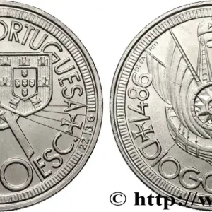PORTUGAL 100 Escudos Diogo Cao et l’exploration des côtes africaines en 1486 1987 fwo_705445 Monde Meilleur Choix