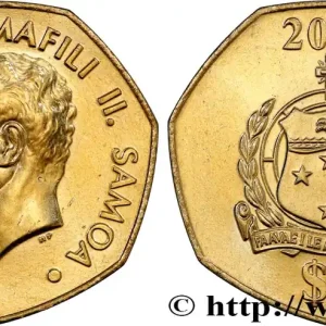 SAMOA Ouest 1 Tala Malietoa Tanumafili II 2002 fwo_715761 Monde Bon Plan