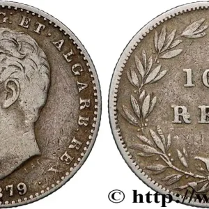 PORTUGAL - ROYAUME DU PORTUGAL - LOUIS Ier 100 Réis 1879 fwo_774274 Monde Nouveauté