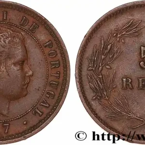 Haute Qualité PORTUGAL - ROYAUME DU PORTUGAL - CHARLES Ier 5 Réis 1897 fwo_779060 Monde