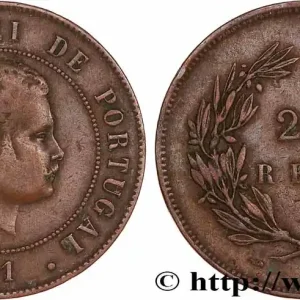 PORTUGAL - ROYAUME DU PORTUGAL - CHARLES Ier 20 Réis 1891 Paris fwo_779404 Monde Gros Lot