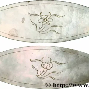 CHINE Jeton de jeux en nacre XIXe fwo_784039 Monde Exclusif