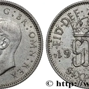ROYAUME-UNI 6 Pence Georges VI 1939 fwo_793809 Monde Affaire À Saisir