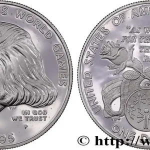 Dernière Chance ÉTATS-UNIS D'AMÉRIQUE 1 Dollar Jeux Olympiques Spéciaux - Proof 1995 Philadelphie fwo_796925 Monde