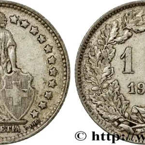 Livraison Mondiale SUISSE 1 Franc Helvetia 1940 Berne fwo_798616 Monde