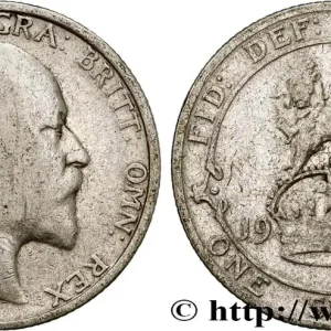 Commande En Gros ROYAUME-UNI 1 Shilling Edouard VII 1908 fwo_798876 Monde