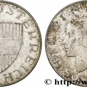 Expédié Aujourd’hui AUTRICHE 10 Schilling 1958 fwo_799274 Monde