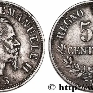 Marque ITALIE 50 Centesimi Victor Emmanuel II 1863 Milan fwo_818864 Monde