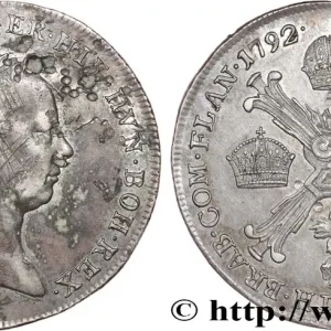 Paiement Sécurisé BELGIQUE - PAYS-BAS AUTRICHIENS 1/4 Kronenthaler 1792 Vienne fwo_820734 Monde