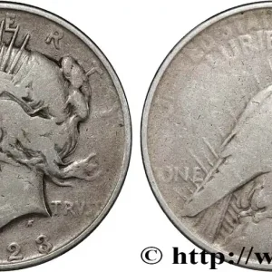 ÉTATS-UNIS D'AMÉRIQUE 1 Dollar Peace 1923 Philadelphie fwo_820737 Monde Offre Limitée