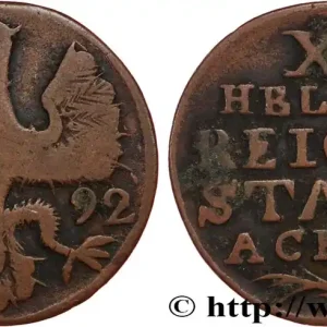 Solde ALLEMAGNE - AIX-LA-CHAPELLE 12 Heller ville de Aachen aigle 1792 fwo_820741 Monde