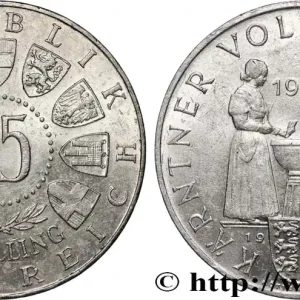 Affaire À Saisir AUTRICHE 25 Schilling 40e anniversaire du plébiscite de la Carinthie 1960 fwo_822731 Monde