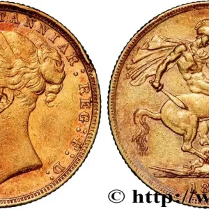 OR, PALLADIUM ET PLATINE INVESTISSEMENT 1 Souverain Victoria type Saint-Georges 1884 Londres fwo_823285 Monde Livraison Express