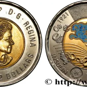 CANADA 2 Dollars Centenaire de la découverte de l’insuline 2021 fwo_825114 Monde Artisanat