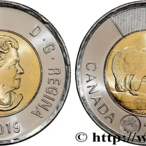 Quantité Limitée CANADA 2 Dollars Elisabeth II / Ours polaire 2019 fwo_825196 Monde