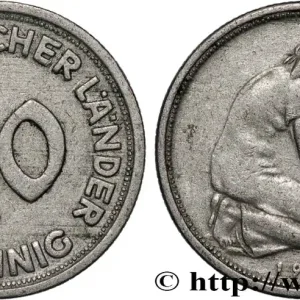 ALLEMAGNE 50 Pfennig “Bank deutscher Länder” 1949 Munich fwo_825671 Monde Must-Have