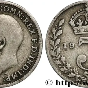 ROYAUME-UNI 3 Pence Georges V 1921 fwo_827469 Monde Offre Limitée