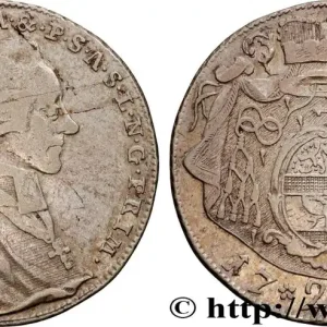Réduction AUTRICHE - SALZBOURG 20 Kreutzer Jérôme Colloredo 1781 Salzbourg fwo_1057348 Monde
