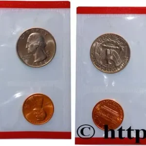 ÉTATS-UNIS D'AMÉRIQUE Série 13 monnaies - Uncirculated Coin 1989 fwo_716657 Monde Tendance